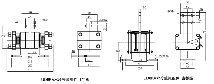 UD-6D型組合元件圖
