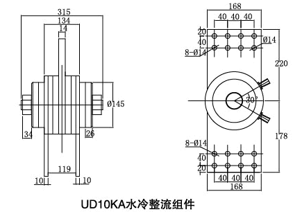 UD-10D型組合元件